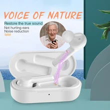 poco x401 New Bluetooth Rechargeable Mini Hearing Aids Invisible Hearing loss Adjustable Tone Sound Amplifier ITE In Ear