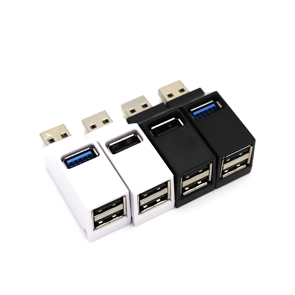 Мини USB 3 0 концентратор порта Мульти сплиттер адаптер автомобильный usb-хаб 2