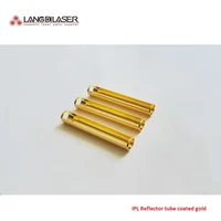 ipl hand piece gold coated reflector tube substrate material copper any size can be customization mqo 10 pieces