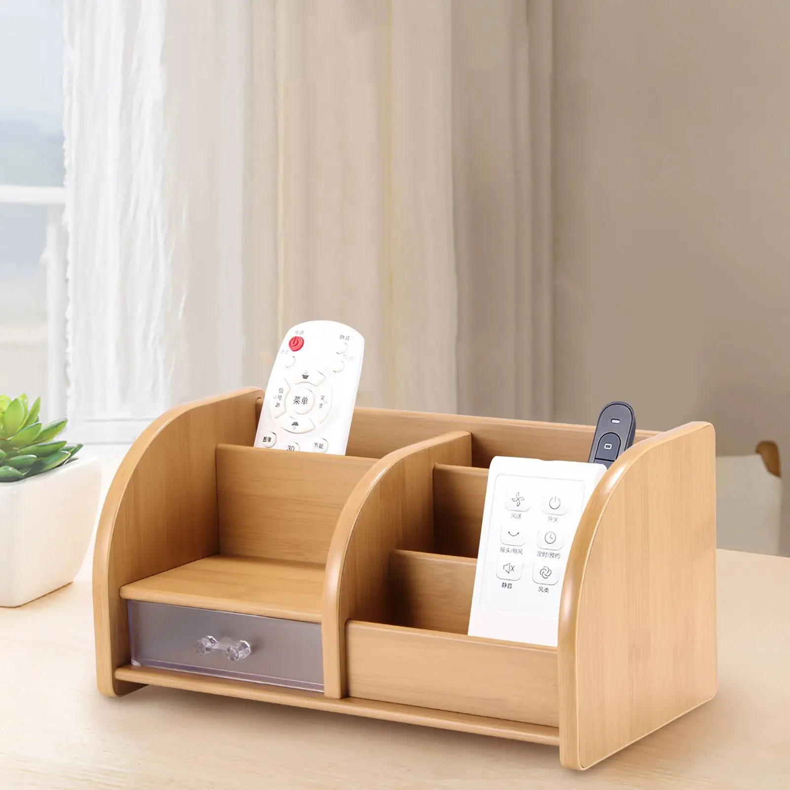 

High Quality Large Capacity Square Multifunctional Storage Box Large Capacity Desktop Pen Holder For Home Office Package Box