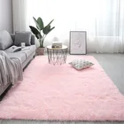 Скандинавский пушистый ковер коврики для спальнигостиной прямоугольный большой размер плюшевый нескользящий мягкий ковер белый розовый красный 13 цветов