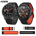 Универсальный ремешок для часов FIFATA 22 мм, для Xiaomi Amazfit GTR 47 ммPaceStratos 2Huawei Watch GT2, сменный Браслет для умных часов