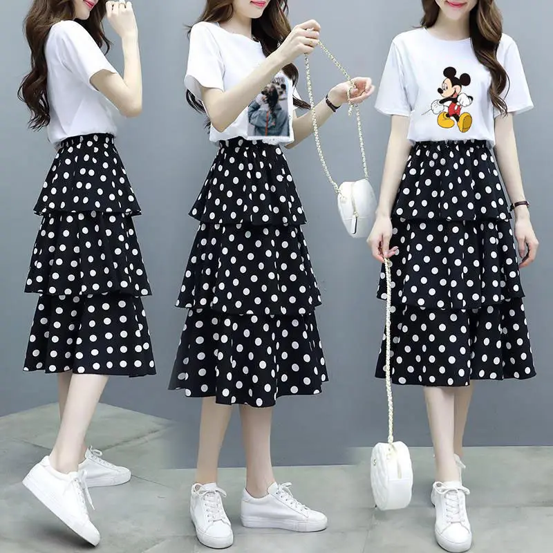 

Cake skirt women's 2021 new Korean high waist skirt