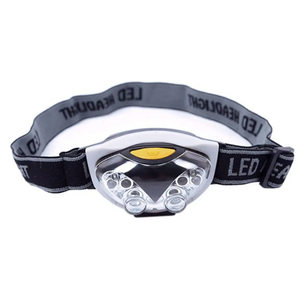 

Practical Owl Headlight Ultralight Waterproof High Stretch Woven Belt 6LED Outdoor Camping Fishing Headlight