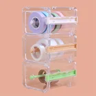 Прозрачная лента для наращивания ресниц, цветной резак для хранения, разрезной прививочный медицинский Скотч для ресниц, инструменты для макияжа