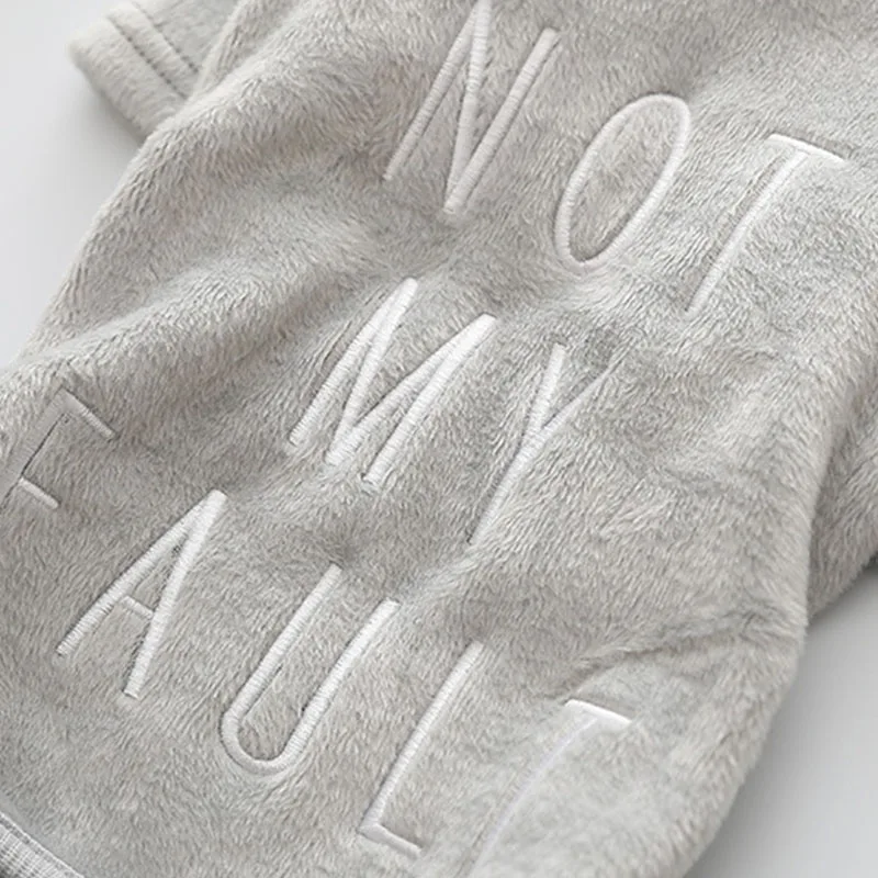 Зимняя одежда для собак мягкие комбинезоны домашних животных костюм щенков