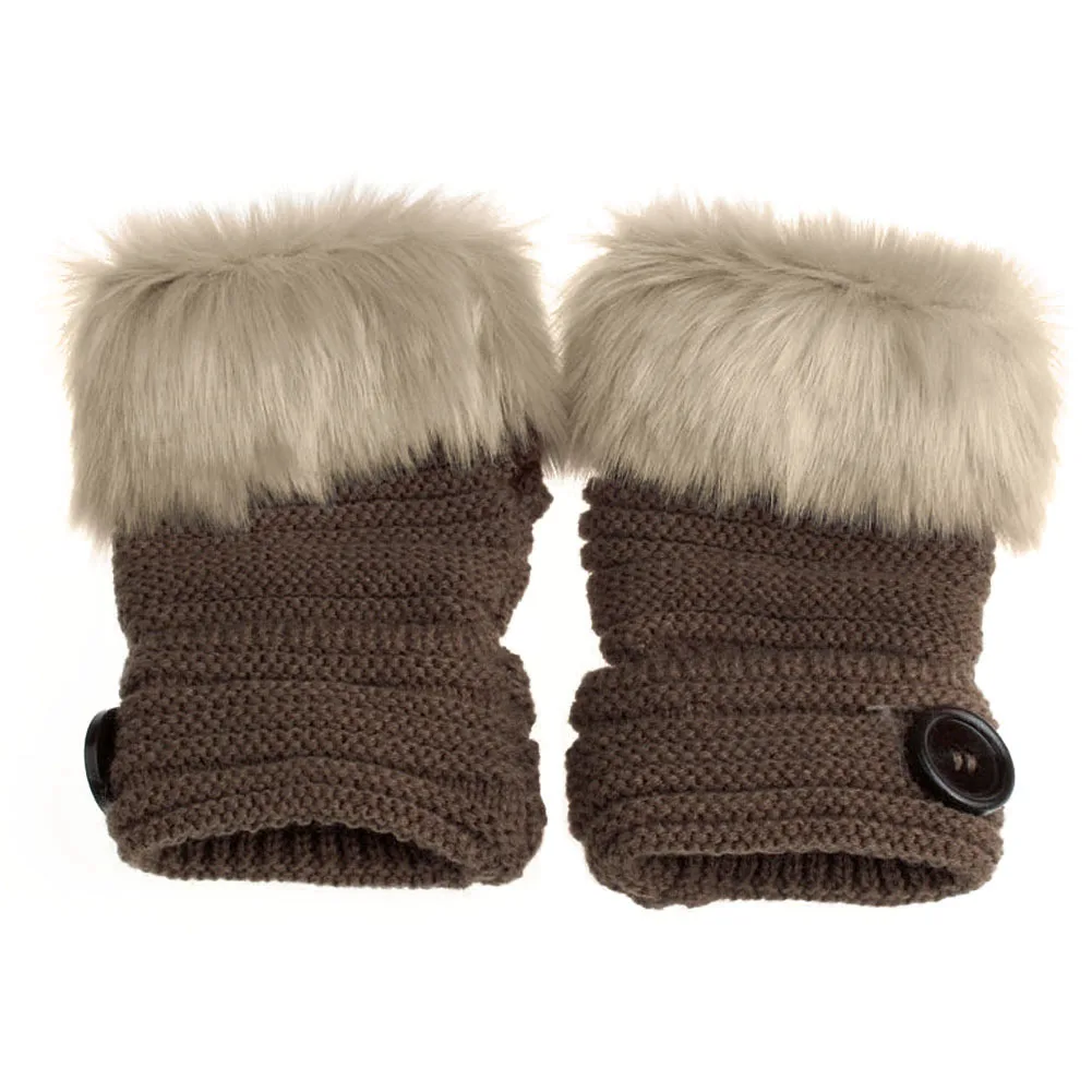 Женские зимние перчатки плисовые однотонный цвет Цвет обувь на платформе из