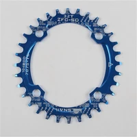 snaiil chainring 104bcd narrow wide single speed mountain bike round oval chain ring bicycle parts 323436384042t