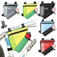 waterproof bike triangle bag for bicycle front frame bale cycling top tube parcel water bottle pocket bicycle accessories