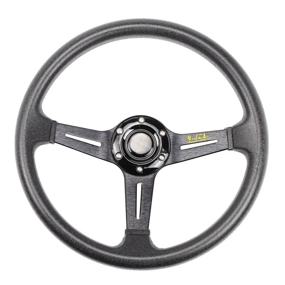 

AMCC Sports Steering Wheel 14 inch JDM Modified Car Racing & Game Racing Wheel 350mm Aluminum Moving Rudder Universal Fit