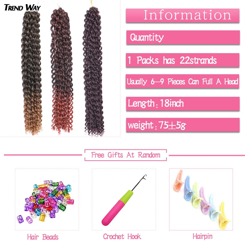 TrendWay Весна страсть крутить волосы для Для женщин длинные черные в косичках