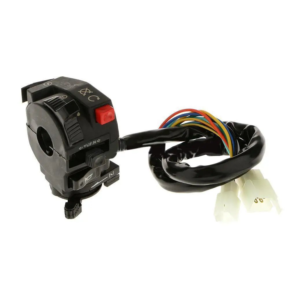 

Headlight Horn Indicator Starter Switch Assembly for 100cc-250cc ATV Motorcycle
