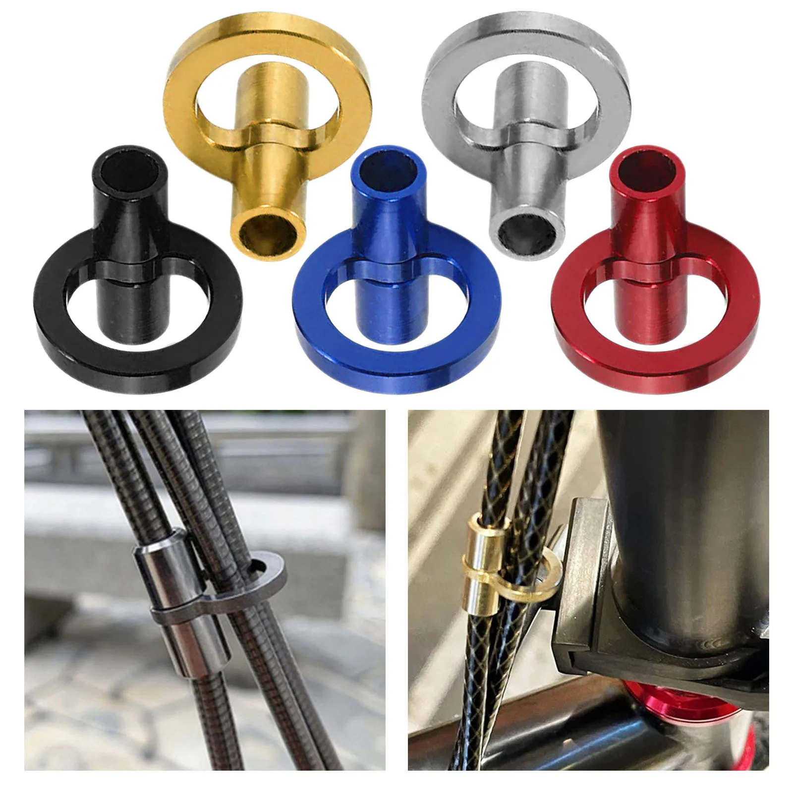 

Bike Cable Guide Bicycle Oil Tube Clip Cable Housing Organizer