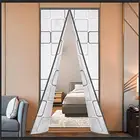 Зимняя дверная занавеска, занавеска с перегородками, ветрозащитная занавеска для кондиционирования воздуха, спальни, кухни, примерочной комнаты, коридора, домашняя теплая занавеска на заказ