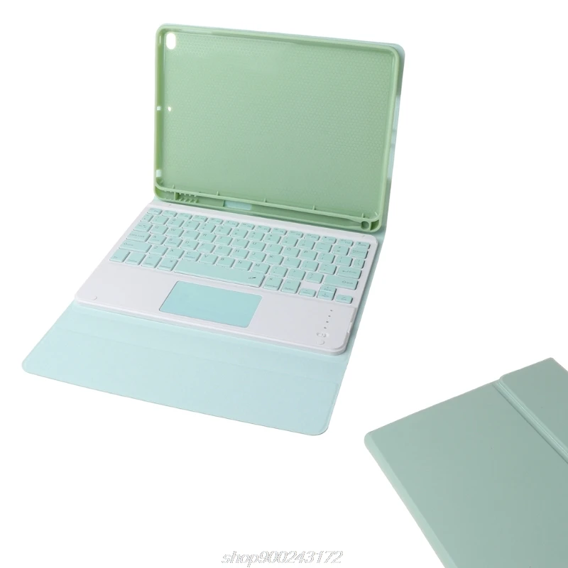 

For Air2 Pro9.7 2017 2018 Ultra Slim Smart Cover Bluetooth Touchpad Keyboard Case M17 21 Dropship