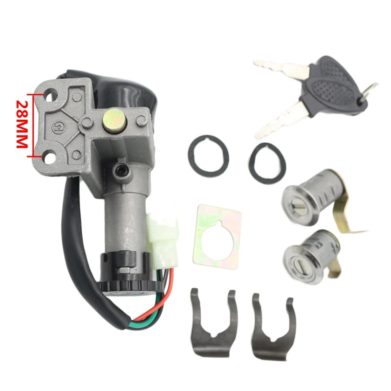 Набор ключей зажигания для мотоцикла 50 куб. См 150 GY6 скутер мопед Taotao Jonway Roketa |