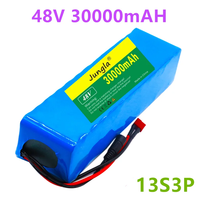 2021 100% 13S3P 48v 30Ah 1000watt 18650 Battery Pack MH1 54.6v E-bike Electric Bicycle Scooter with 25A Discharge BMS | Электроника