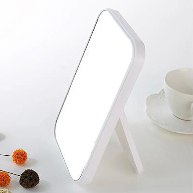 

Makeup Mirror Desktop Vanity Mirror Large Folding Portable Square Colorful Princess Makeup Mirrors