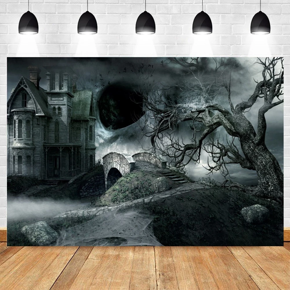 

Фотография Yeele на Хэллоуин, фотография, гранж, лес, камень, замок, туман, Ночной портрет, фон для студийной фотосъемки