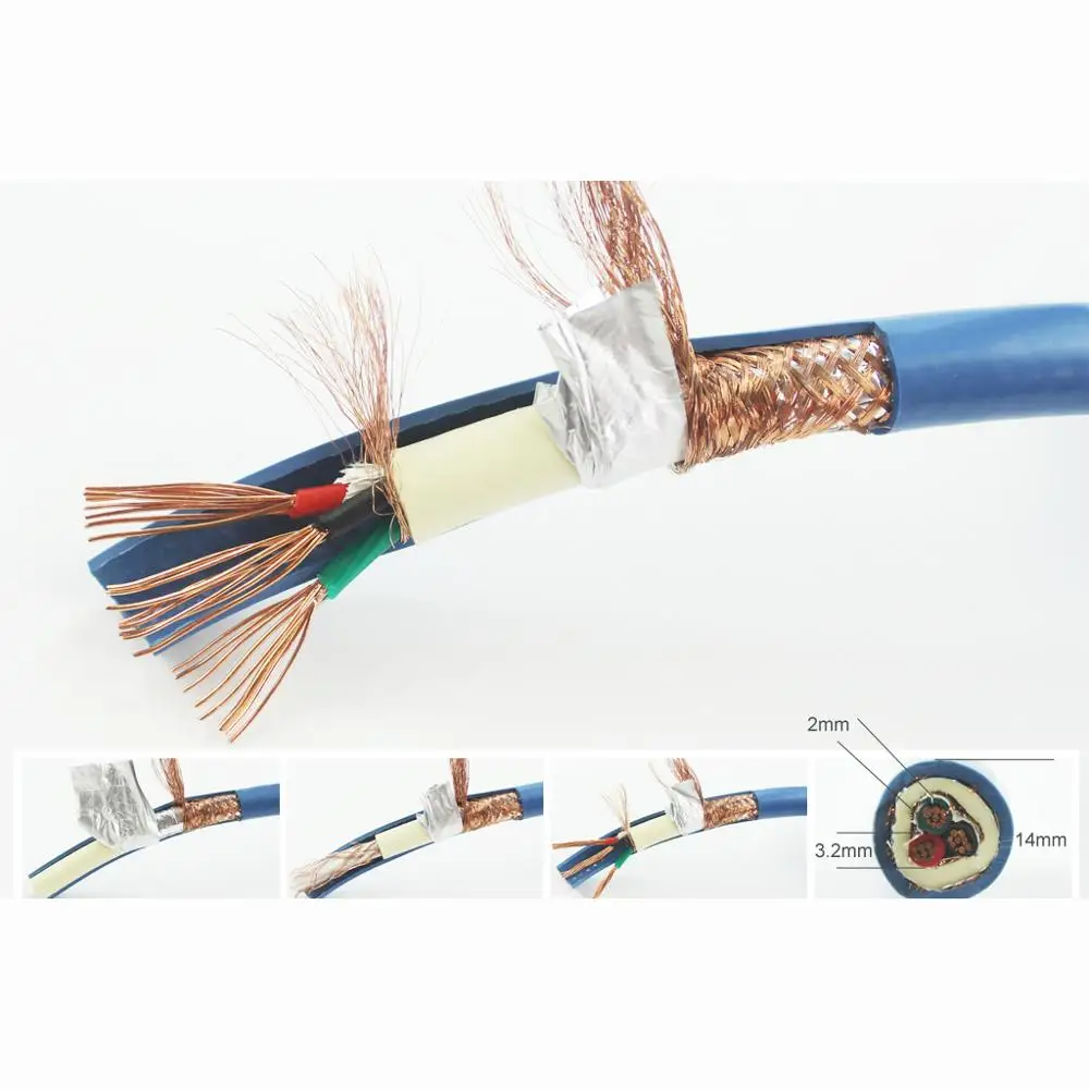 Youkamoo B11 12AWG Audiophile Hi-Fi Чистый медный шнур питания переменного тока EUR Schuko (5 футов/1 5
