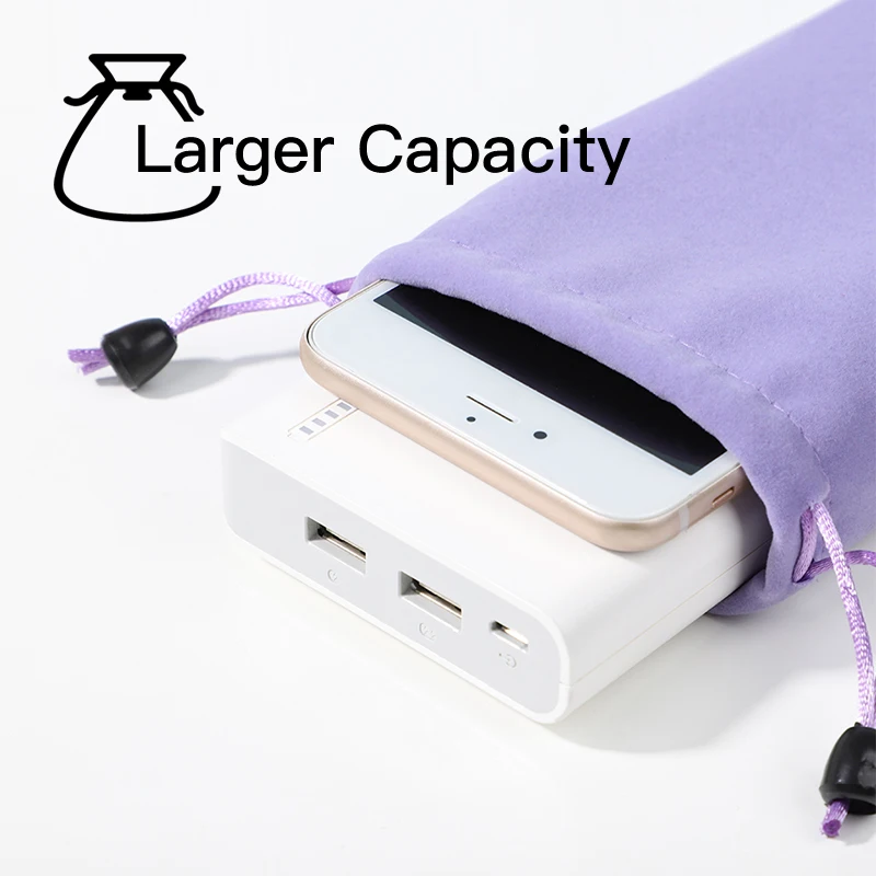 kuulaa power bank case phone pouch for iphone samsung xiaomi huawei waterproof powerbank storage bag mobile phone accessories free global shipping