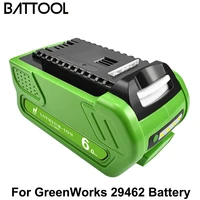 battool 6000mah rechargeable replacement battery for creabest 40v greenworks 29462 29472 22272 g max gmax lawn mower battery