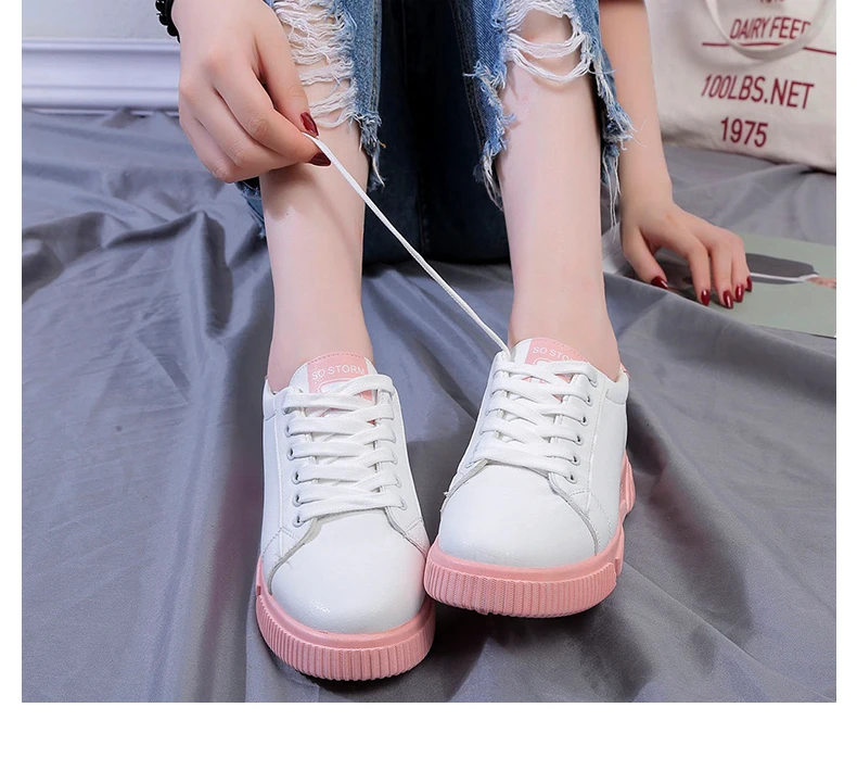 Sapato feminino zapatos mujer; коллекция года; женская обувь для тенниса; спортивная обувь; Tenis Blancos; кроссовки на плоской подошве для прогулок; Tenis Plataforma; дешево; 7
