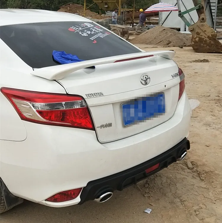 Для Toyota Vios задний бампер диффузор протектор для Yaris 2014/2015/2016 Комплект кузова