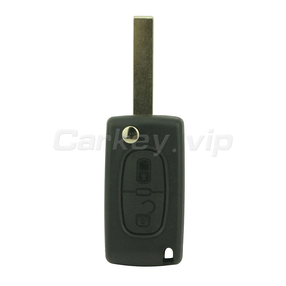 Remotekey CE0536 флип дистанционного ключа автомобиля 2 кнопки для peugeot 207 307 308 433 МГц id46-pcf7961 HU83