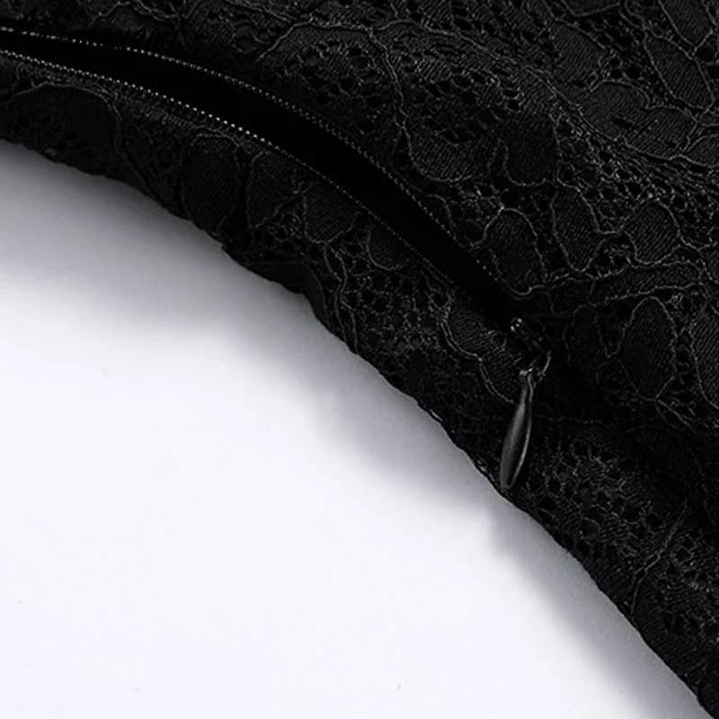 

plus size black Lace summer maxi long dresses for women 4xl 5xl 6xl v-neck short sleeve A-line office za dresses ladies 2021 hot