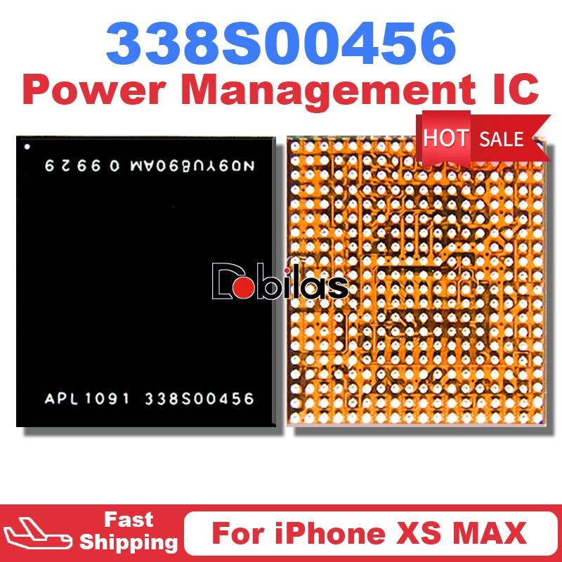 

2Pcs/Lot 338S00456 U2700 For iPhone XSMAX XS MAX Big Main Power IC BGA Power Management Supply Chip Integrated Circuits Chipset