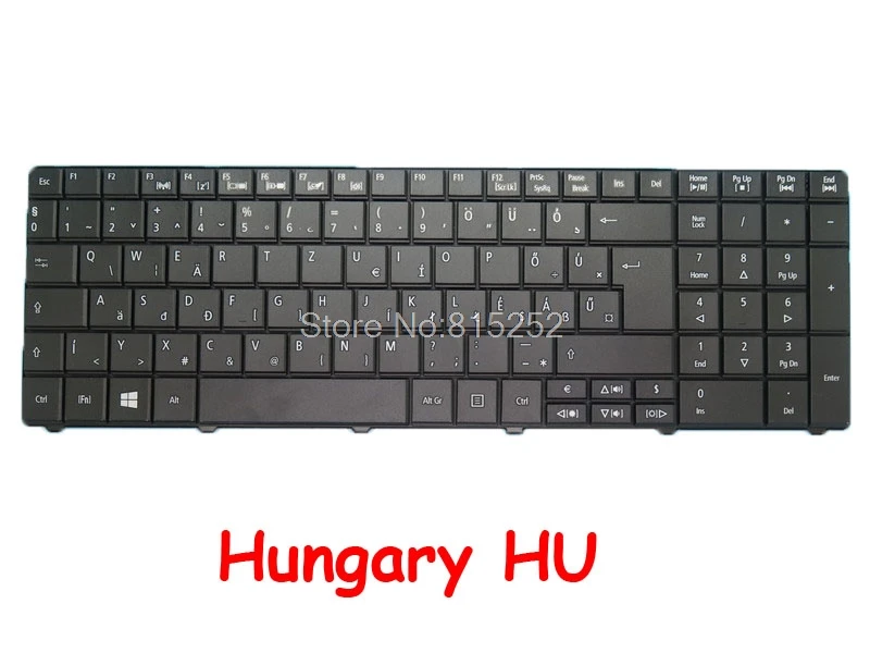 Клавиатура для Acer Aspire клавиатура 9 z.n3m82.f0g 9Z.N3M82.F0G 9Z.N3M82.F0Q немецкая GR иврит HB Япония