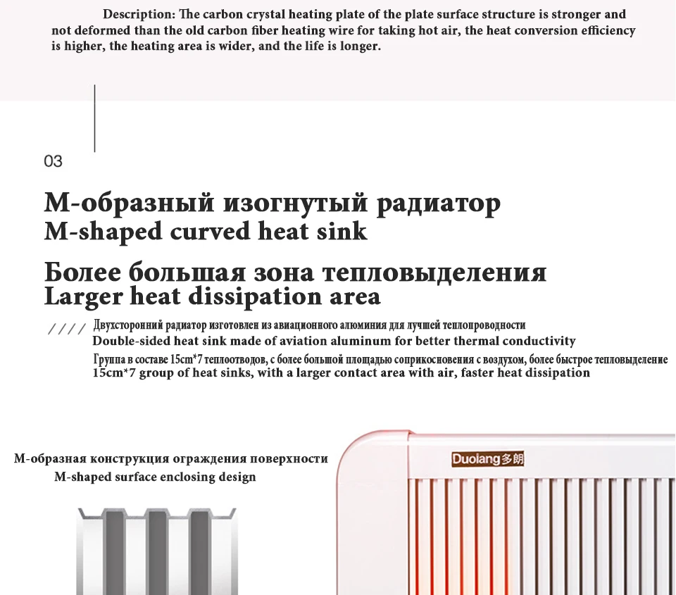 Конвектор Электрический обогреватель, умная версия,обогреватель для дома электрическая быстрый конвекторный вентилятор для камина, настенный утеплитель, бесшумный