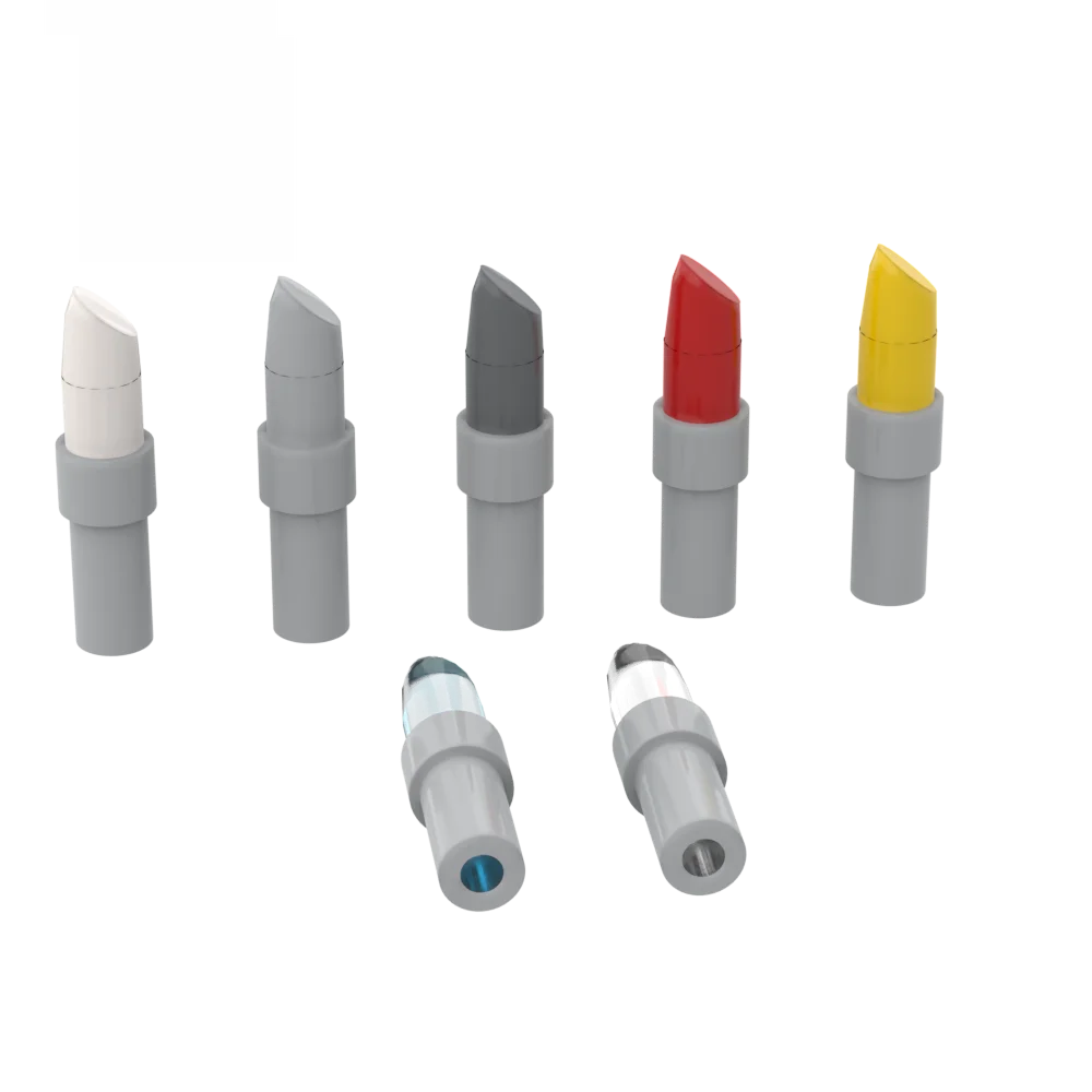 

10PCS Building Blocks 93094 Lipstick High-Tech Bricks Assembles Particles DIY Assembly Parts Education Toys For Children