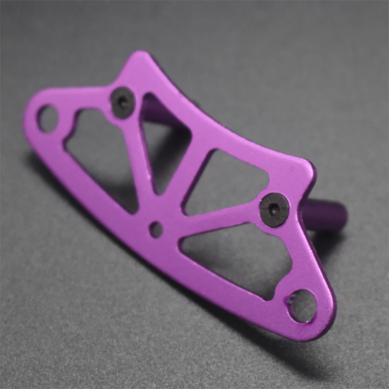 122058 HSP Upgrade Spare Parts For 1/10 R/C Model Car Blue Aluminum Front Bumper | Игрушки и хобби