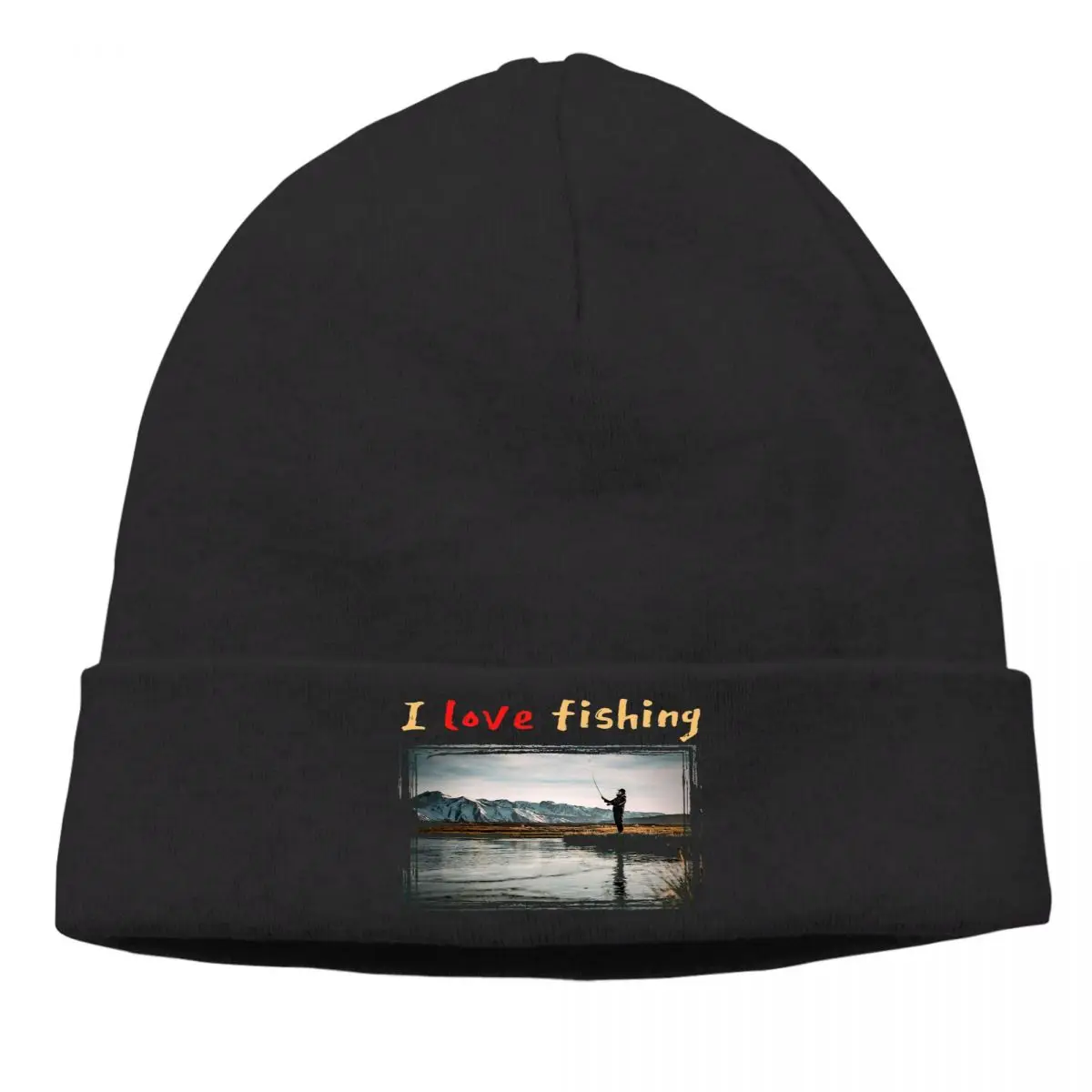 

Carp Fishing Art Culture Fashion Beanie Hats Fishing Lake Knitting Bonnet Hipster Skullies Caps Earmuffs