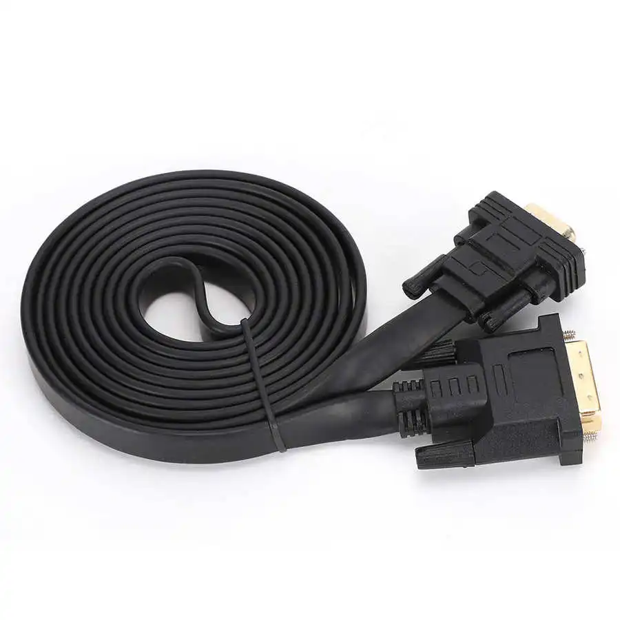 Протектор шнура DVI 24 + 1 для конверсионного кабеля VGA Переходник штекер-штекер