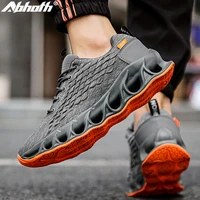 abhoth men running shoes sneakers lightweight soft breathable mens summer flying woven combination sport shoes zapatillas hombre