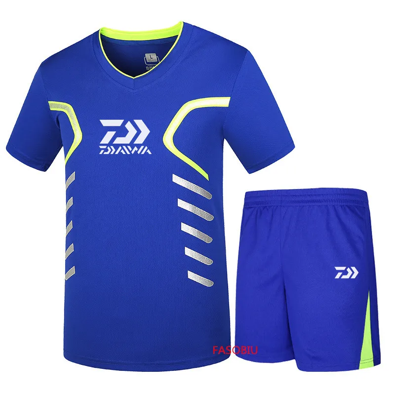 

DAIWA Fishing Clothes Suit Summer Outdoor Men's Sports Quick-drying New Fishing Shirt Pants Breathable Stretch Fishing Clothes
