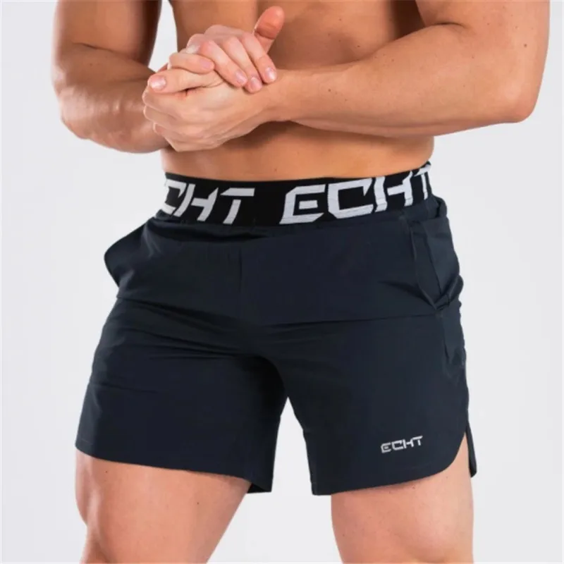 Мужские спортивные шорты 2019 мужские для фитнеса тонкие летние быстросохнущие