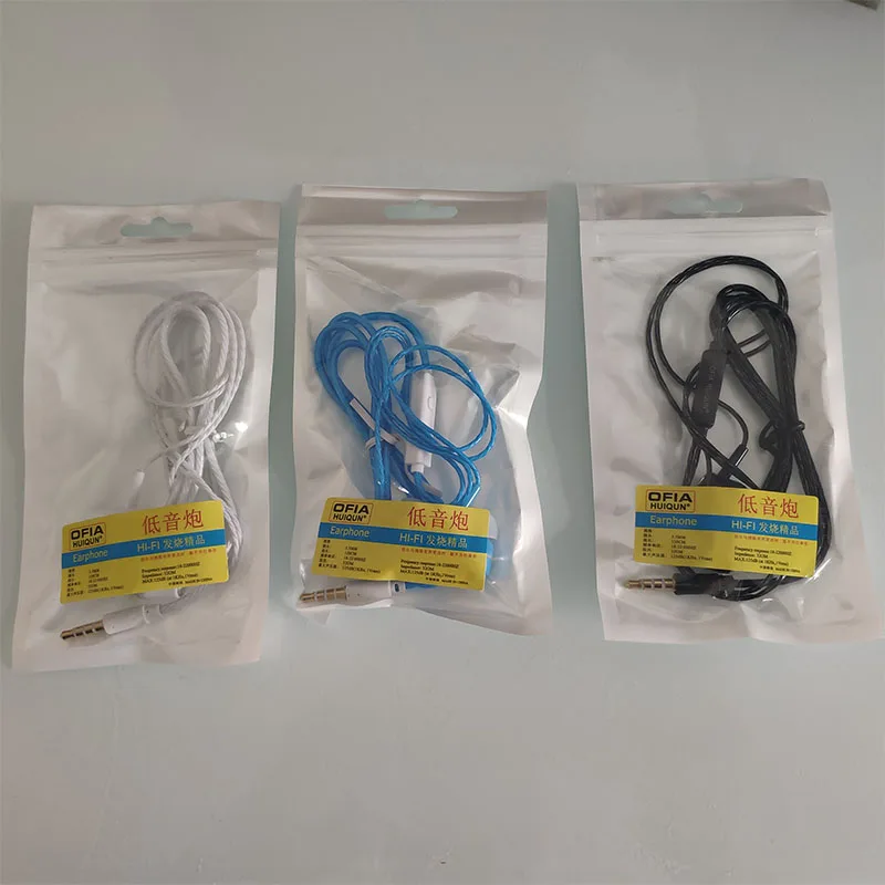 Real shooting 3.5mm In-Ear Stereo Earbuds Earphone For Cell Phone Universal Running Headset for Samsung iPhone Xiaomi | Электроника