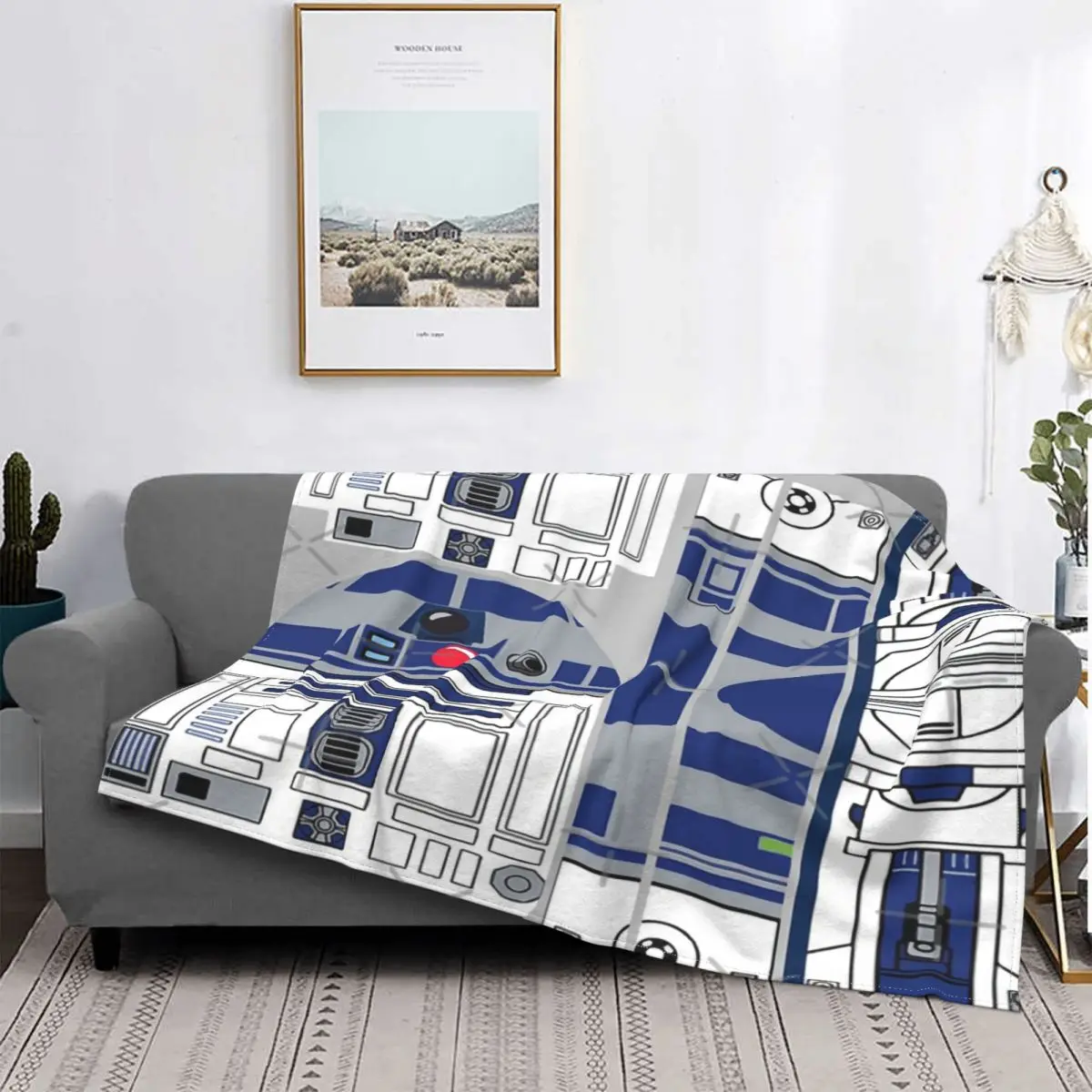 

Artoo Blanket Bedspread Bed Plaid Bed Linen Bedspread 135 Thermal Blanket Picknick Blanket