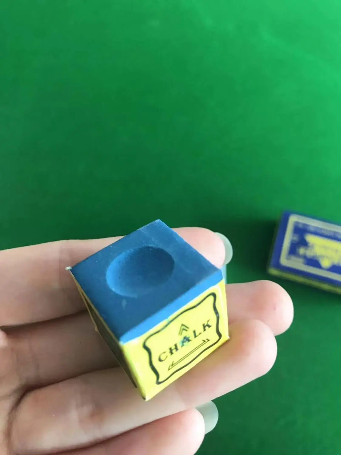 Недорогой бильярдный снукер крюк нескользящий мел спортивные аксессуары для