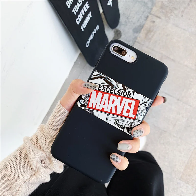 3 Для iPhone 11 Pro 7 8 6s Marvel hero Мстители чехол для телефона для iPhone 11 Pro Max X XS 6 6s 7 8 Plus Мягкий силиконовый чехол - Цвет: 3