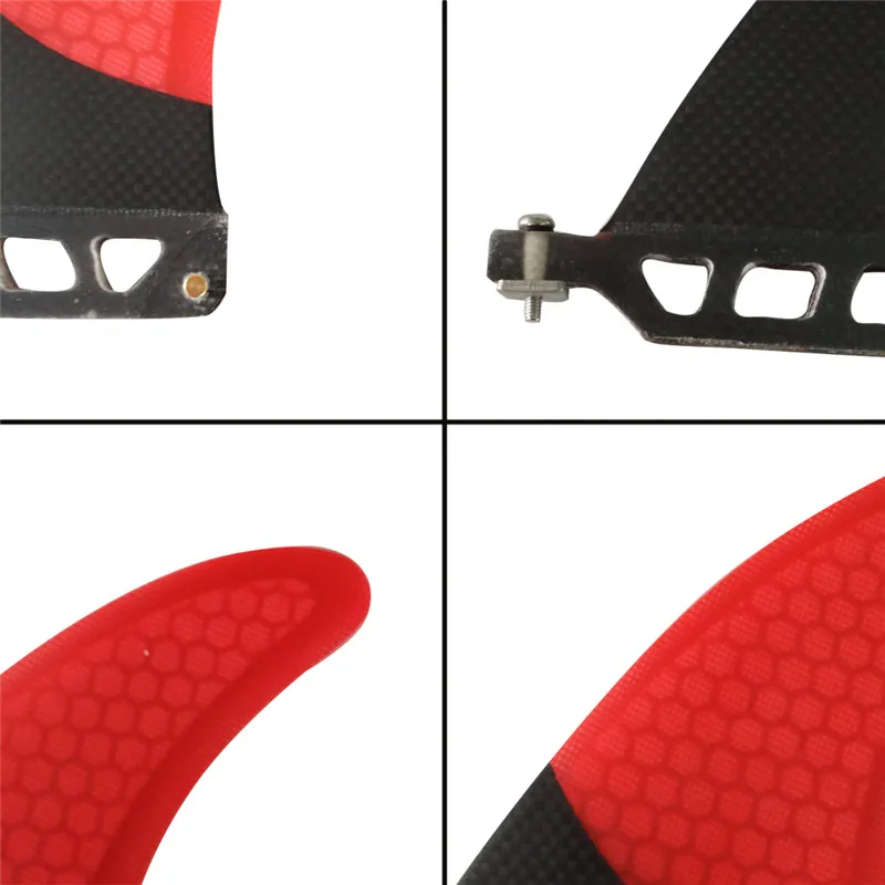 Одинарные плавники центральные длиной 8 дюймов белые/синие/зеленые/белые|long board