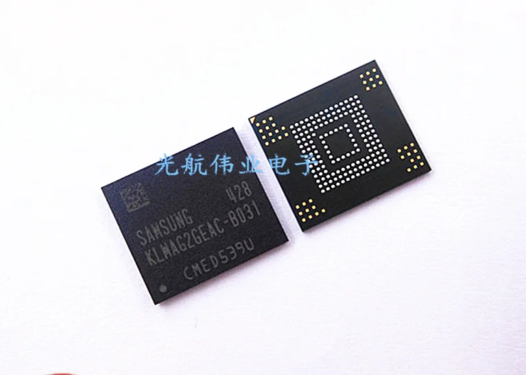 Mxy 100% Новый оригинальный Флюоресцентный шрифт EMMC 16GB KLMAG2GEAC B031