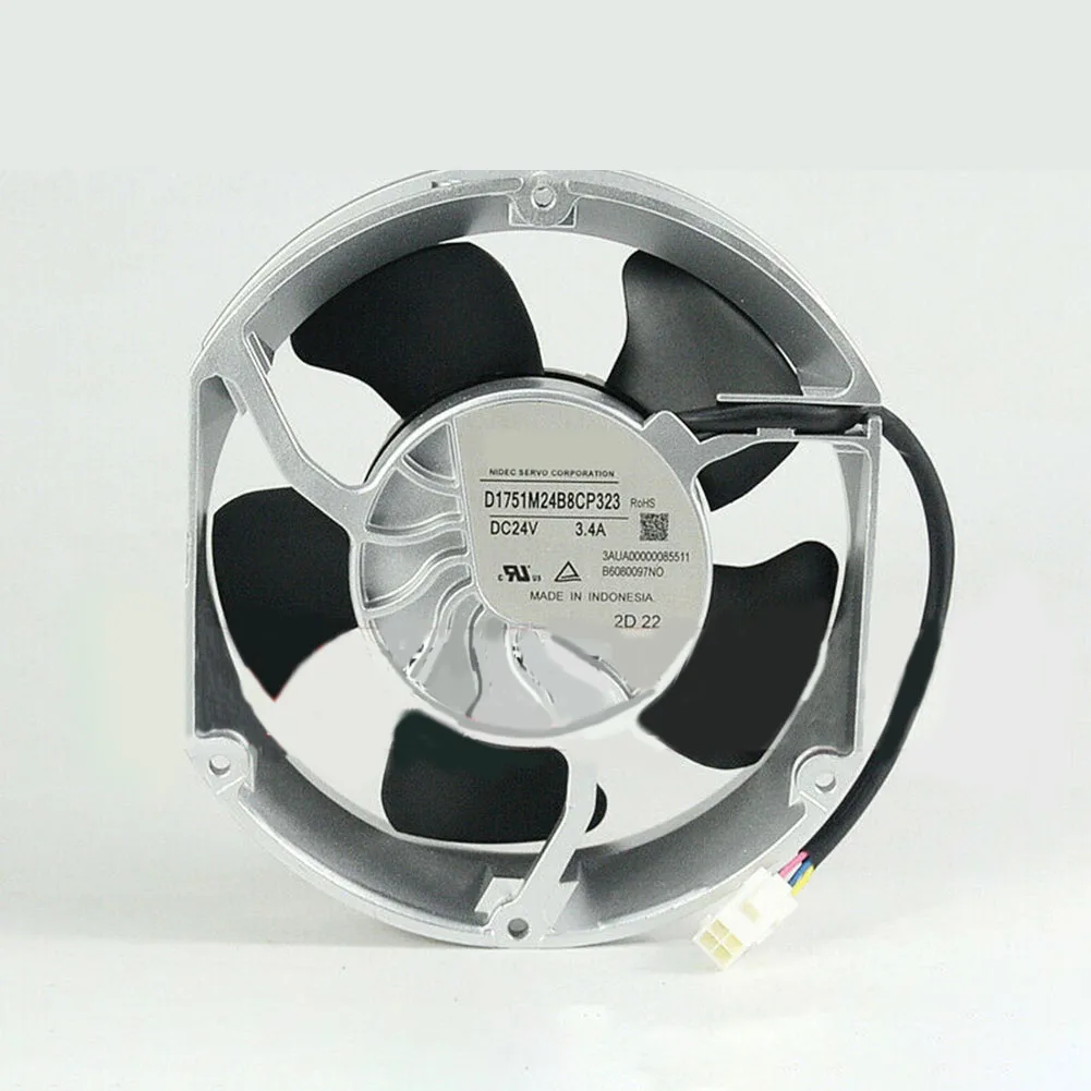 

Охлаждающий вентилятор D1751M24B8CP323 для сервоинвертора кулер 3,4 а 24 в 15*17 см