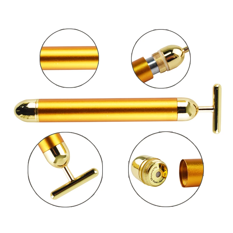 Роликовый массажер для ухода за лицом лифт подтяжки кожи палочка разглаживающая