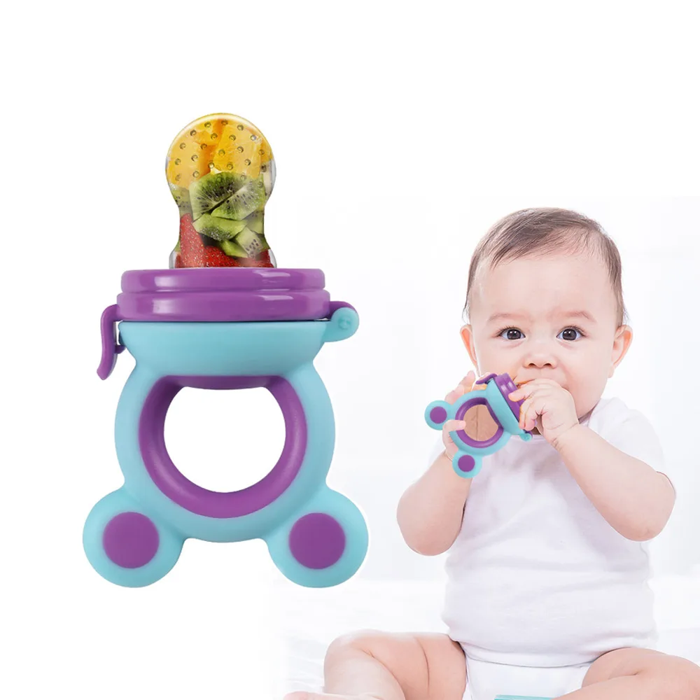 

Baby Pacifier Feeder Silicone Nibbler Fresh Food Fruit Nipple Feeding Pacifiers for Kids Newborns Infant Safe Fruit Teat Teether