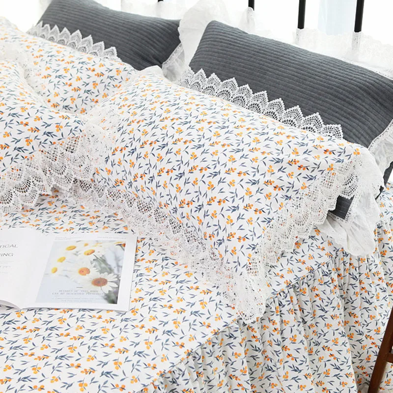 2 шт. элегантный атласный чехол-подушка с принтом в пасторальном стиле | Дом и сад